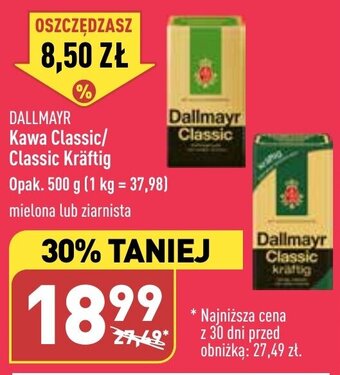 ALDI DALLMAYR Kawa Classic/ Classic Kräftig 500 g oferta