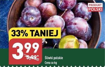 ALDI śliwki polskie 1 kg oferta