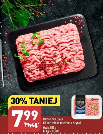 ALDI MIĘSNE SPECJAŁY Chude mięso mielone z szynki 500 g oferta