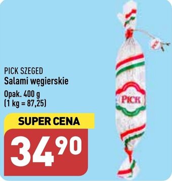 ALDI PICK SZEGED Salami węgierskie 400 g oferta