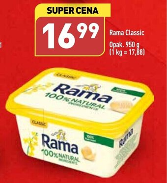 ALDI Rama Classic Opak. 950 g oferta
