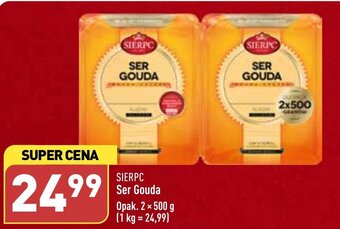 ALDI SIERPC Ser Gouda 2 × 500 g oferta