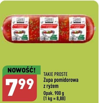 ALDI TAKIE PROSTE Zupa pomidorowa z ryżem 900 g oferta