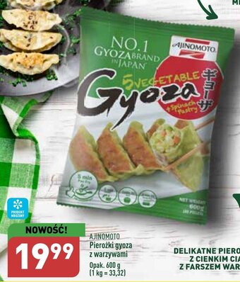 ALDI AJINOMOTO Pierożki gyoza z warzywami Opak. 600 g oferta