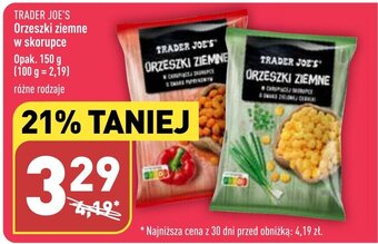 ALDI TRADER JOE'S Orzeszki ziemne w skorupce Opak. 150 g oferta