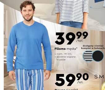 Biedronka Piżama męska m-xxl oferta