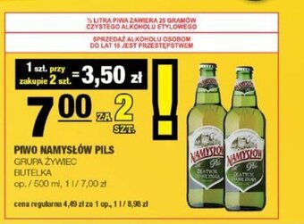 EuroSPAR PIWO NAMYSŁÓW PILS SZT. oferta