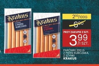 Wafelek PARÓWKI 200 G KRAKUS oferta