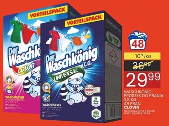 Wafelek WASCHKÖNIG PROSZEK DO PRANIA 2,8 KG CLOVIN oferta