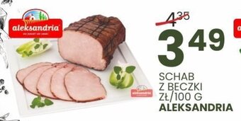 Wafelek SCHAB Z BECZKI 100 G ALEKSANDRIA oferta