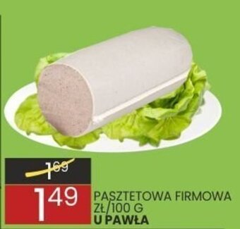 Wafelek PASZTETOWA FIRMOWA 100 G U PAWŁA oferta