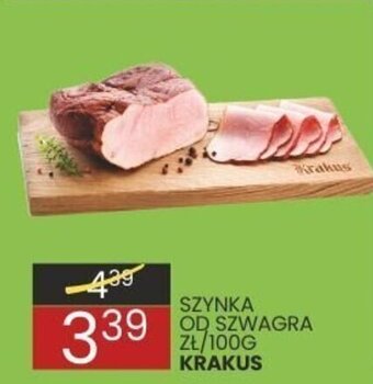 Wafelek SZYNKA OD SZWAGRA 100g KRAKUS oferta