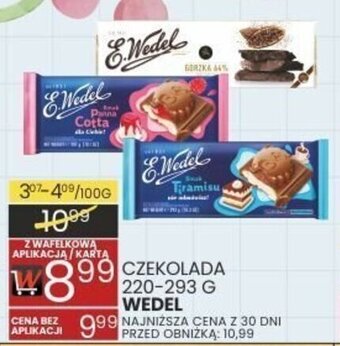 Wafelek CZEKOLADA 220-293 G WEDEL oferta
