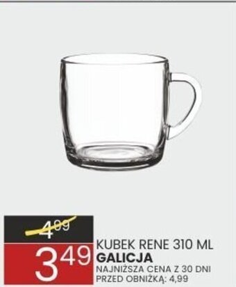 Wafelek KUBEK RENE 310 ML GALICJA oferta