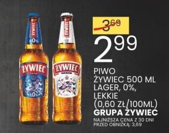Wafelek PIWO ŻYWIEC 500 ML GRUPA ŻYWIEĆ oferta