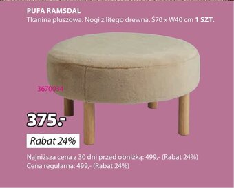 JYSK PUFA RAMSDAL oferta