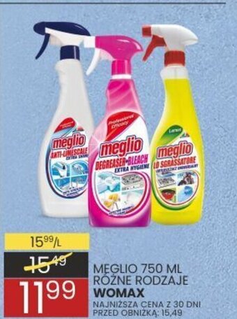 Wafelek MEGLIO 750 ML WOMAX oferta