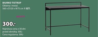 JYSK BIURKO TISTRUP oferta