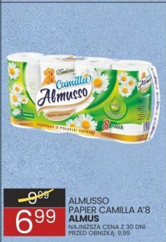 Wafelek ALMUSSO PAPIER CAMILLA A'8 oferta