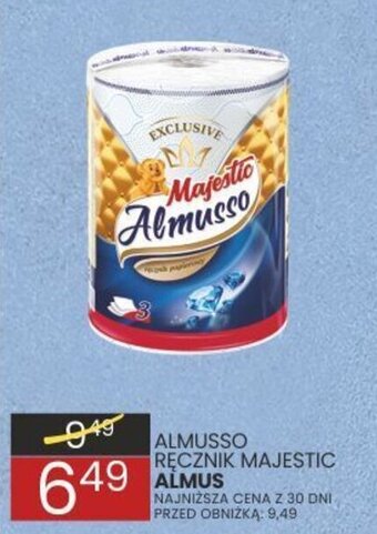 Wafelek ALMUSSO RĘCZNIK MAJESTIC ALMUS oferta