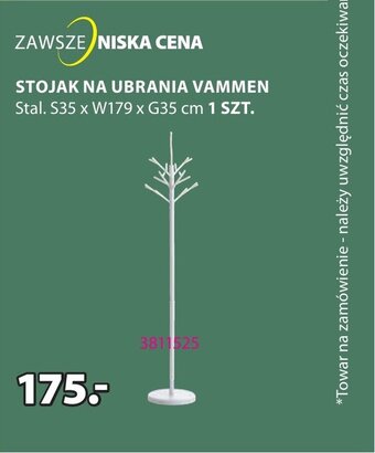 JYSK STOJAK NA UBRANIA VAMMEN oferta