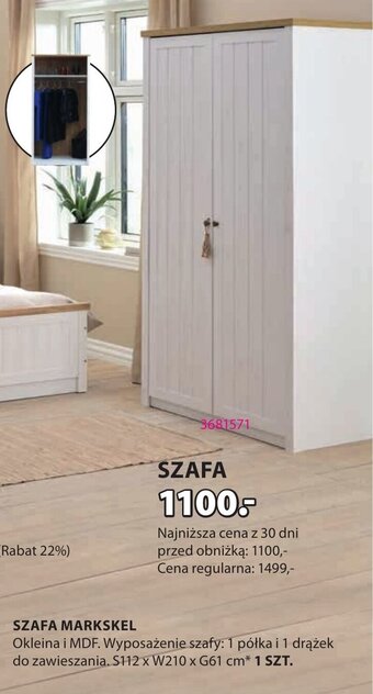 JYSK SZAFA MARKSKEL oferta