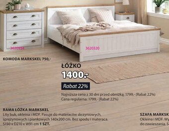 JYSK ŁÓŻKO oferta