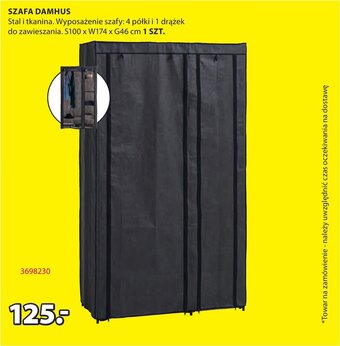 JYSK SZAFA DAMHUS oferta