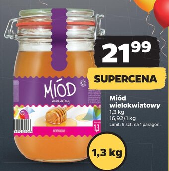 Netto Miód wielokwiatowy 1,3kg oferta