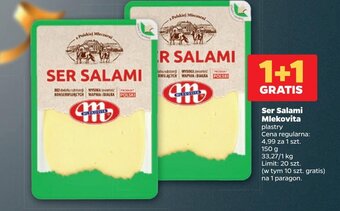Netto Ser Salami Mlekovita 150g oferta