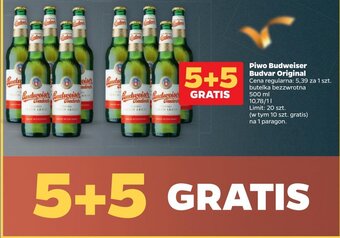 Netto Piwo Budweiser Budvar Original oferta