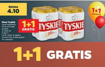 Netto Piwo Tyskie 4x500ml oferta