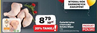Netto Ćwiartki tylne z kurczaka Sztuka Mięsa 1kg oferta