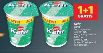 Netto Kefir Zott 400g + 50g oferta