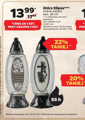 Netto Znicz elipsa oferta