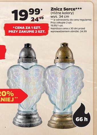 Netto Znicz serce oferta