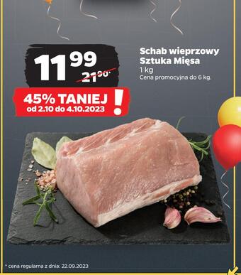 Netto Schab wieprzowy sztuka mięsa oferta