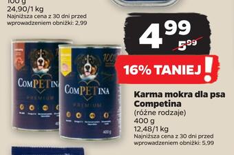 Netto Karma mokra dla psa competina oferta