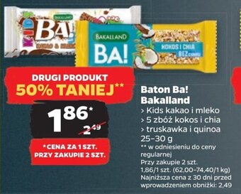 Netto Baton Ba! Bakalland 25-30g oferta