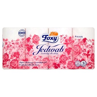 Hildebrandt Foxy jedwab papier toaletowy 8 rolek oferta