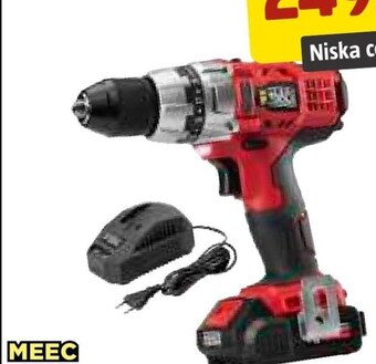 Jula Akumulatorowa wkrętarka meec tools oferta