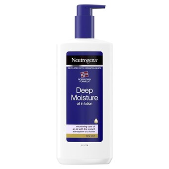 Sekret Urody Neutrogena głęboko nawilżający balsam z olejkiem 400 ml oferta