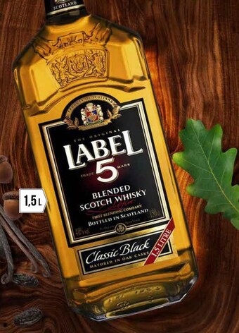Polomarket Whisky label 5 oferta
