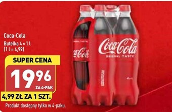 ALDI Napój gazowany coca-cola oferta
