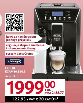 Selgros Ekspres do kawy delonghi oferta