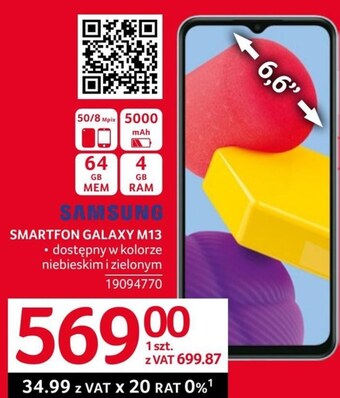 Selgros Smartfon samsung oferta