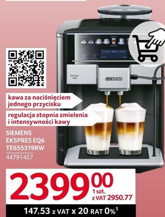 Selgros Ekspres do kawy siemens oferta