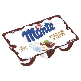Twój Market Zott monte deser mleczny z czekoladą i orzechami 330 g (6 x 55 g) oferta