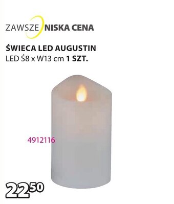 JYSK ŚWIECA LED AUGUSTIN oferta