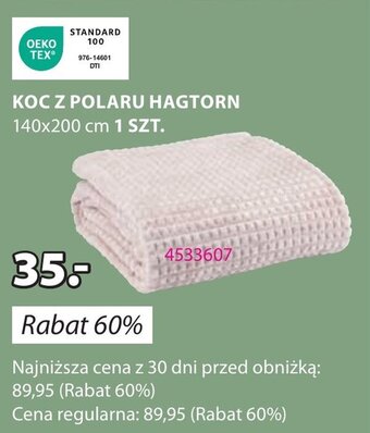 JYSK KOC Z POLARU HAGTORN oferta